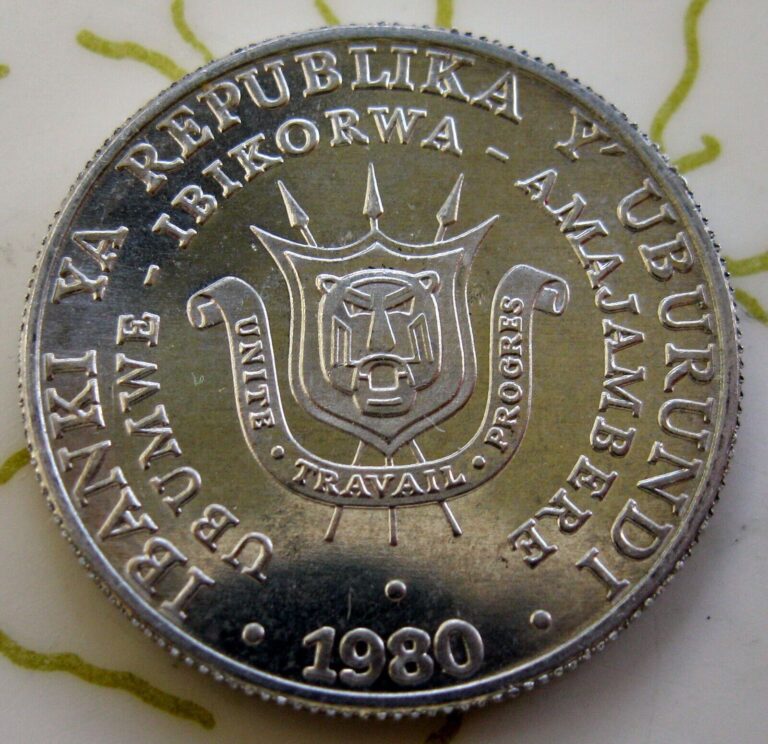 Read more about the article COIN BURUNDI 5FR 1980 BU 164