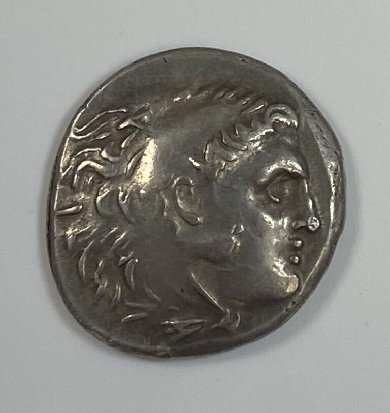 Read more about the article 336-323 BC Macedonia Alexander III “The Great” Silver Tetradrachm  16.6g