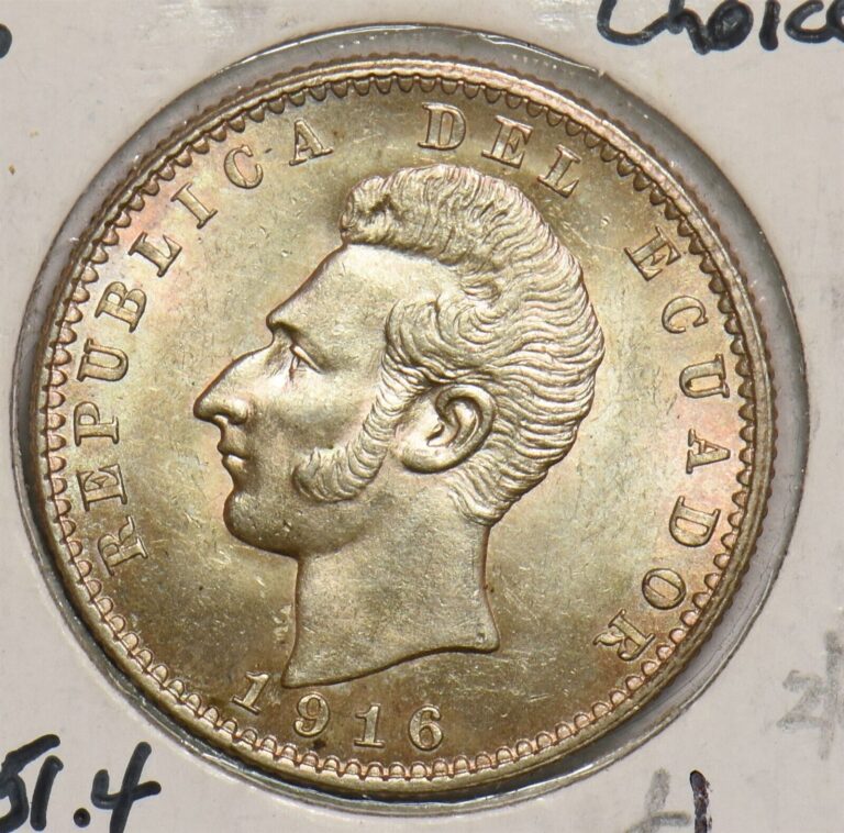 Read more about the article Ecuador 1916 2 Decimos head of Antonio José de Sucre facing left 491571 combine