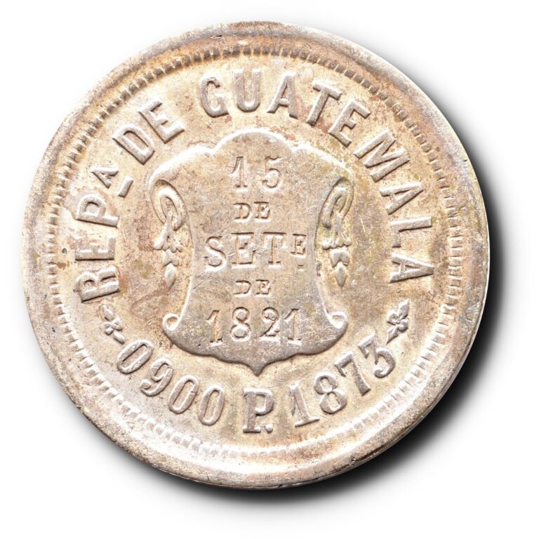 Read more about the article 1873 P Guatemala Silver 2 Reales