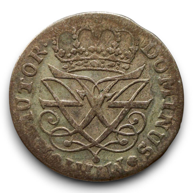 Read more about the article Denmark 12 Skilling 1719 Schleswig-Holstein rare silver coin KM# 6