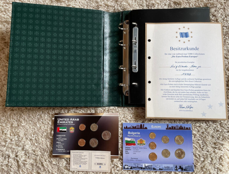 Read more about the article Coin Album Arabic Emirates Denmark Guatemala Canada USA East Timor Uvm