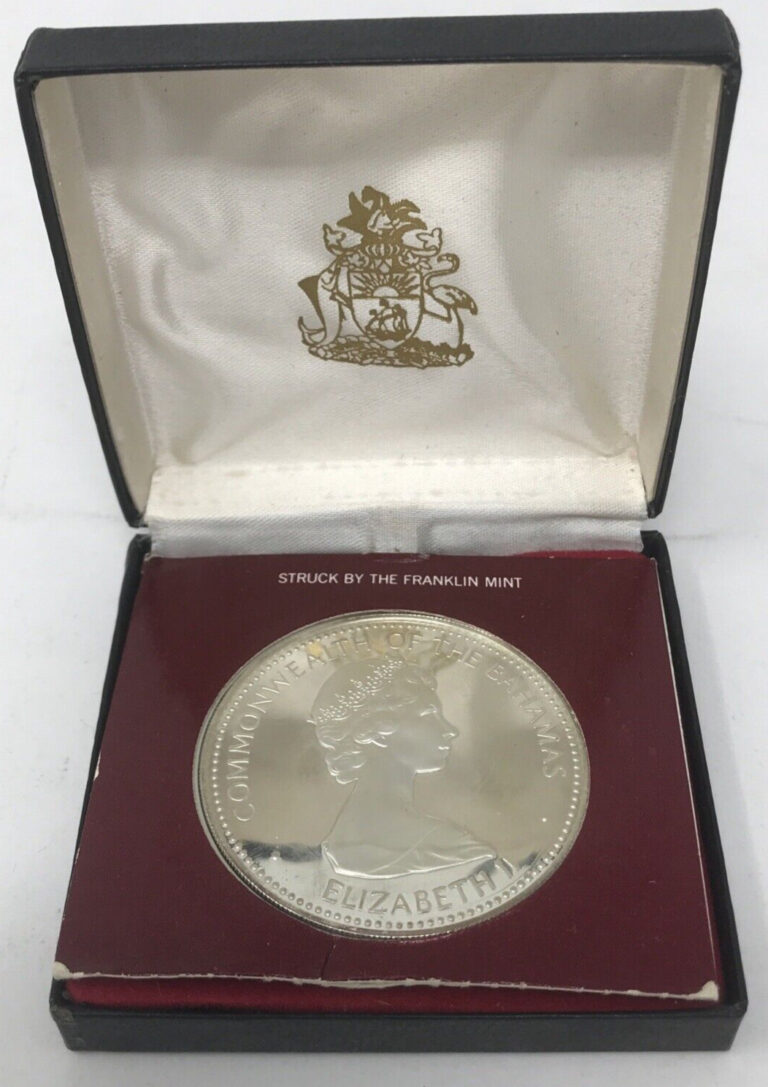 Read more about the article 1973 Commonwealth of Bahamas Sterling Silver $10 Independence Day Coin #0320
