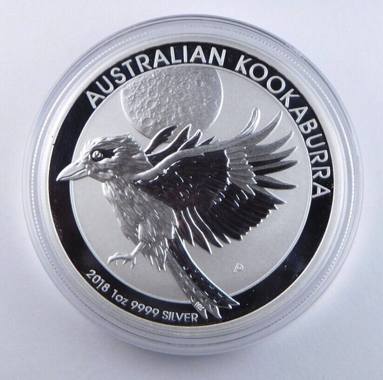 Read more about the article 2018 $1 Australia Kookaburra 1 Troy oz. .999 Fine Silver Coin