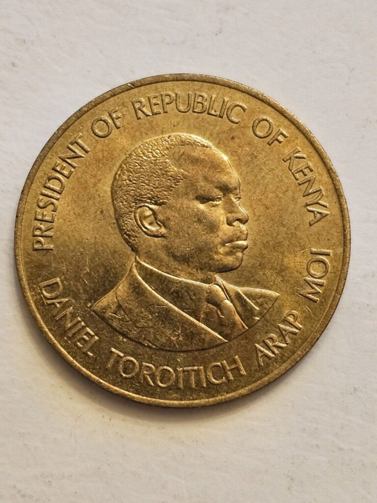 Read more about the article 1984 🇰🇪 KENYA 10 CENTS WORLD COIN KM 18 ALMOST-UNC LUSTER FREE SHIPPING