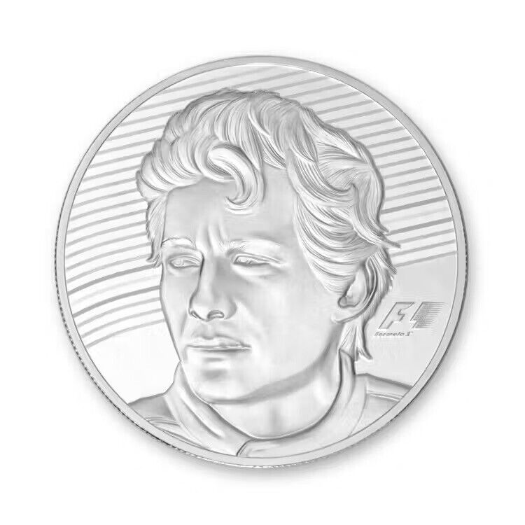 Read more about the article 2017 Solomon Islands 2.5 oz Ayrton Senna Silver Coin Formula 1 RD 879