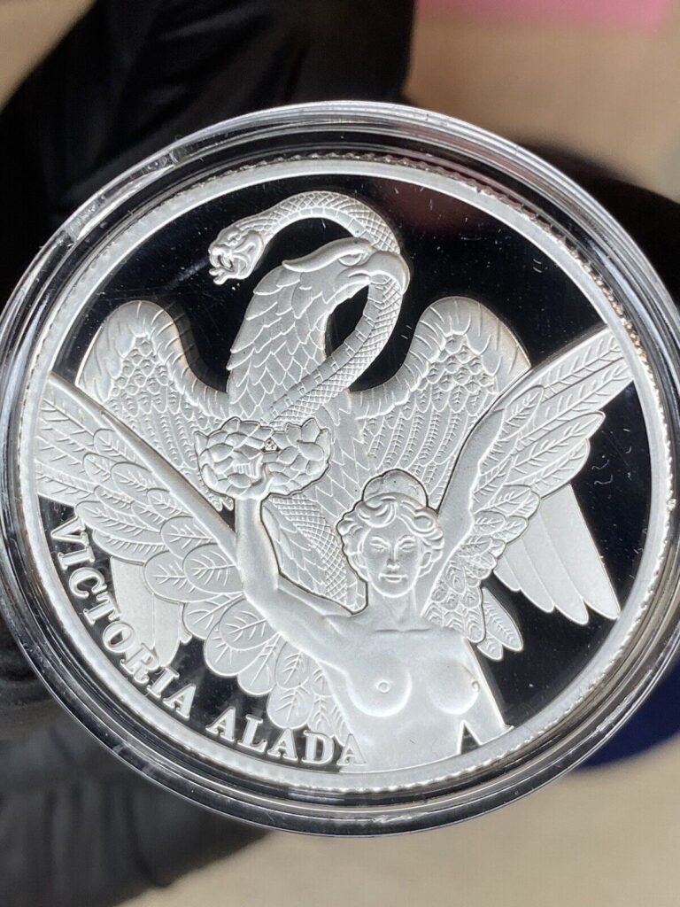 Read more about the article MEXICO Proof Silver Victoria Alada  Medal Limited EDITION CAN BE GRADE BY PCGS