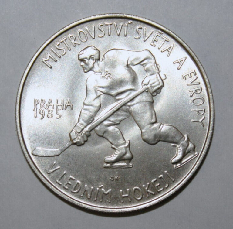 Read more about the article S6 – Czechoslovakia 100 Korun 1985 BU Silver Coin – Ice Hockey Championships