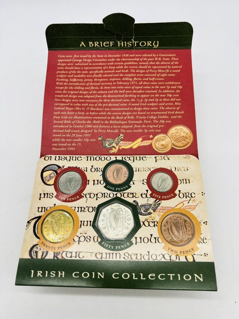 Read more about the article Irish Coin Collection 6 Mint State Pence Set