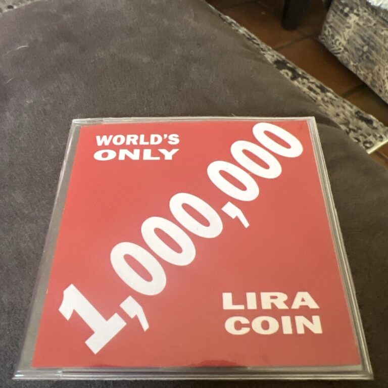 Read more about the article Turkey 1000000 Lira Coin 2002 – World’s Only 1 000 000 Lira Coin
