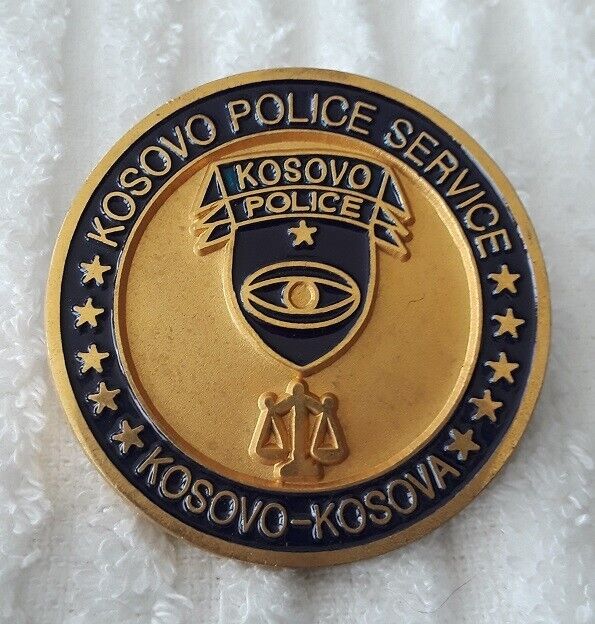 Read more about the article AUTHENTIC KOSOVO INTERNATIONAL CIVILIAN POLICE UNMIK (OLD) RARE CHALLENGE COIN