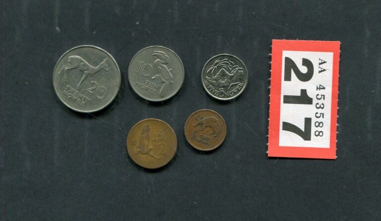 Read more about the article Lot of  5  coins of    Zambia