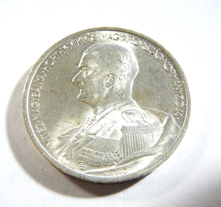 Read more about the article Hungary Silver 1939 5 Pengo UNC