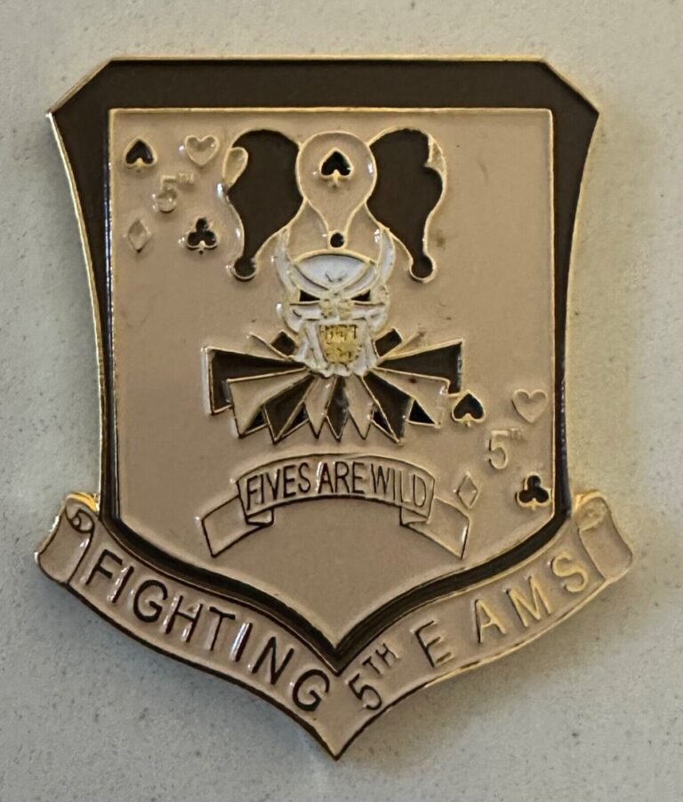 Read more about the article Military Challenge Coin Fighting 5th E AMS APOD Kuwait AIR BASE AL MUBARAK