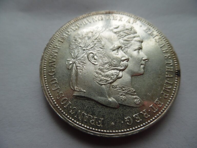Read more about the article Austria 1879 2 Florin Wedding anniversary