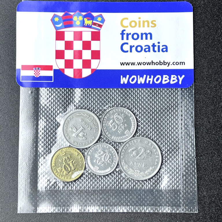 Read more about the article Croatian Coins 🇭🇷 5 Unique Random Coins from Croatia for Coin Collecting 🇭🇷