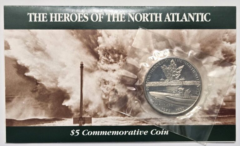 Read more about the article 1993 Marshall Islands The Heroes of the North Atlantic $5 Commemorative Coin – S