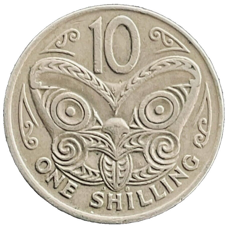 Read more about the article 1969 New Zealand Coin 10 Shilling KM# 35 Foreign Coins Exact Shown Free Ship!