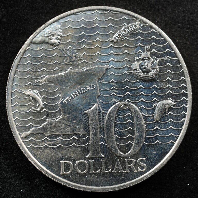 Read more about the article Trinidad And Tobago 10 Dollars 1980  Coin  Inv#F516