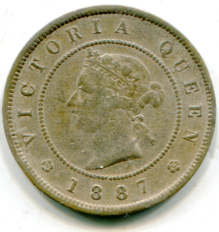 Read more about the article Jamaica Farthing 1887 KM-15 nice coin   lotjun4554