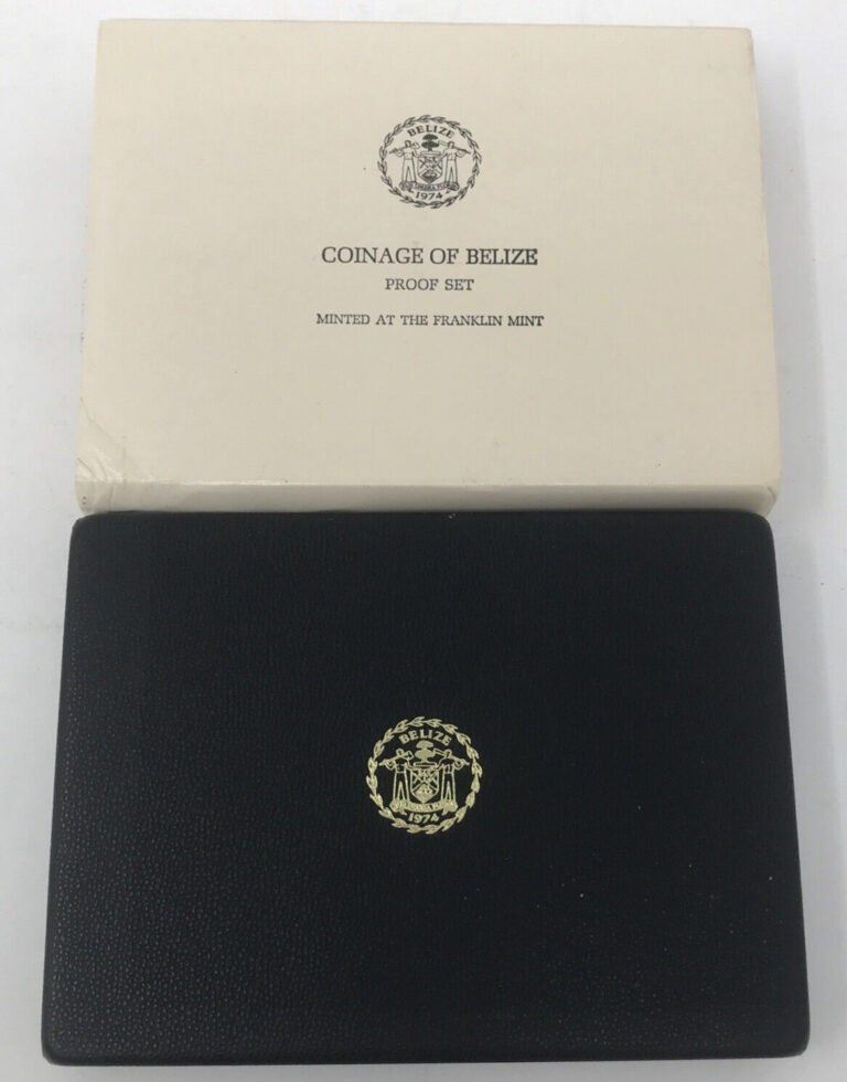 Read more about the article 1974 Coinage of Belize 8 Coin Proof Set with COA #0326