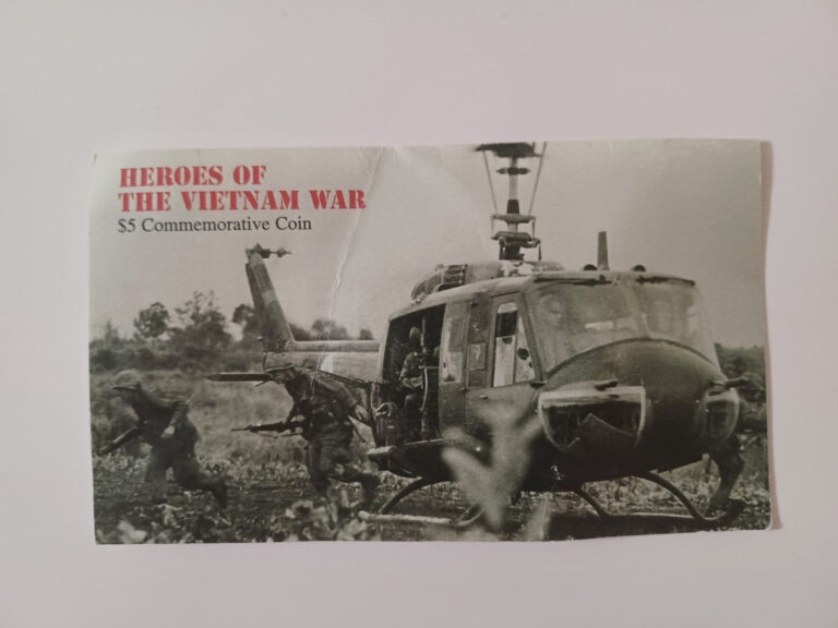 Read more about the article HEROES OF VIETNAM $5 COMMEMORATIVE COIN