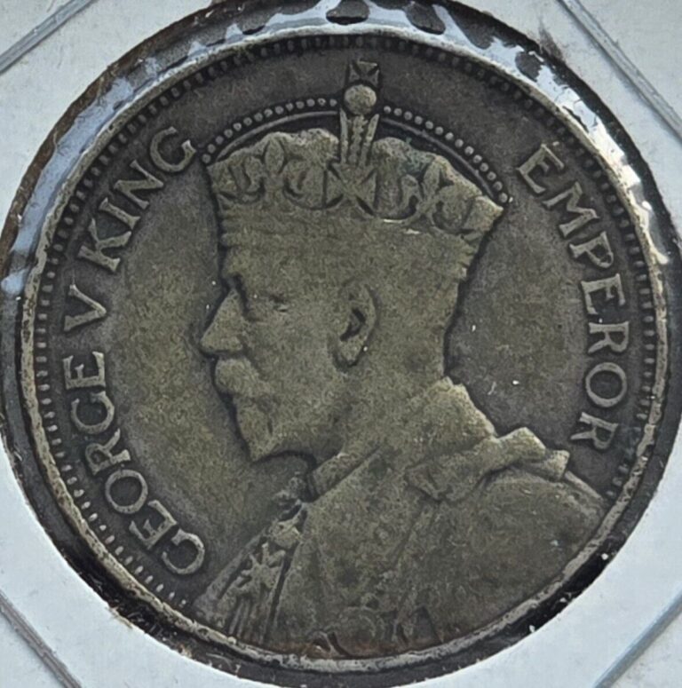 Read more about the article New Zealand 1933 Silver Shilling – 1st Year New Zealand Coinage