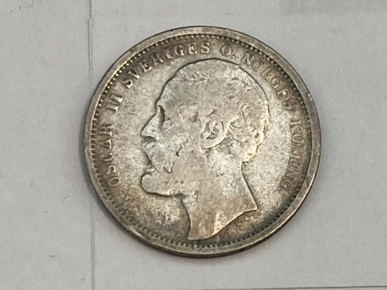 Read more about the article 1875 1 Krona Swedish Silver Coin – Great Condition