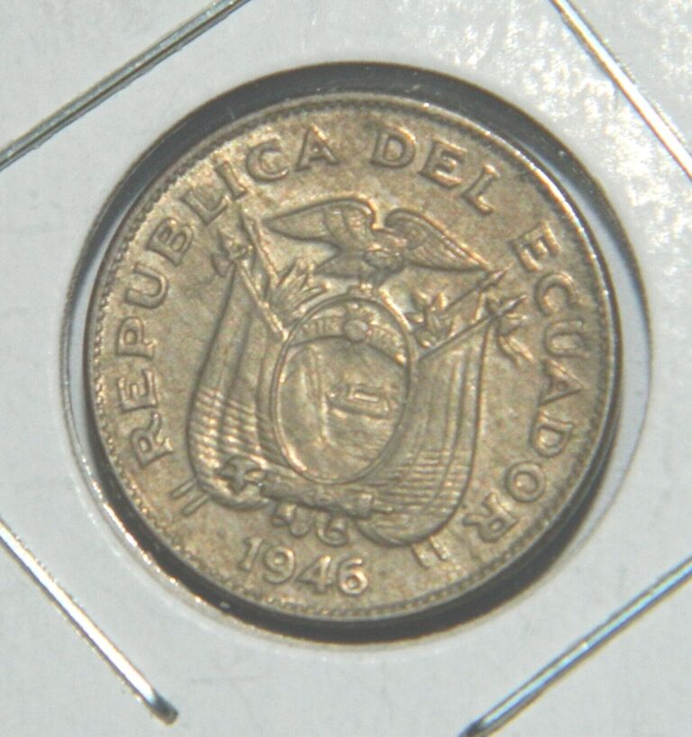 Read more about the article 1946 ECUADOR 5 CENTAVOS COIN