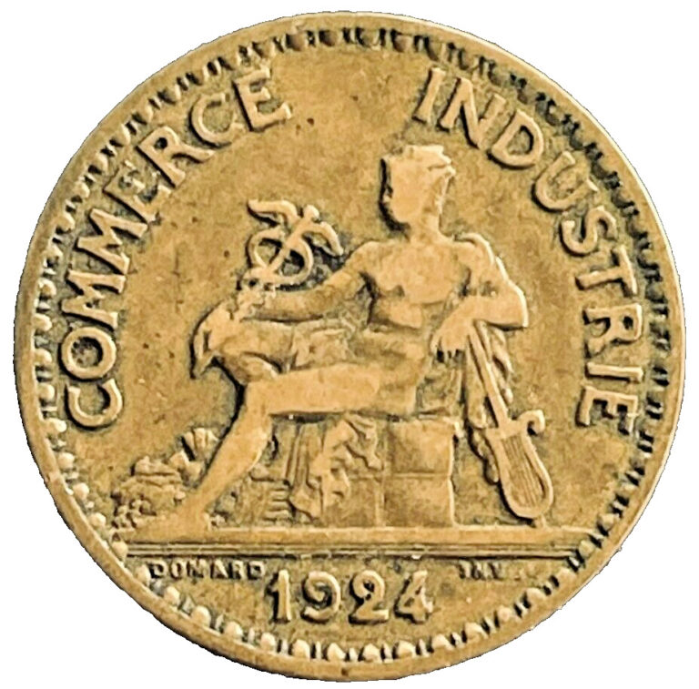 Read more about the article 1924 FRANCE Coin 1 Franc KM# 876 French Europe Coins EXACT SHOWN Free Ship