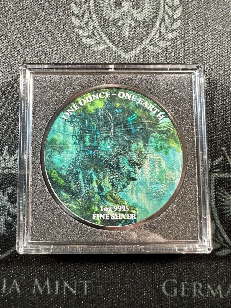 Read more about the article 2022 Fiji Earth 1 oz Silver Artificial Intelligence II Mindfull Miss MIntage 300