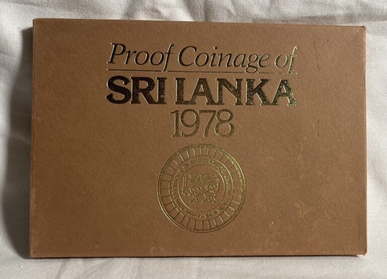 Read more about the article Proof Coinage of Sri Lanka 1978. Rare South Asian Royal Mint 8 Coin Set.