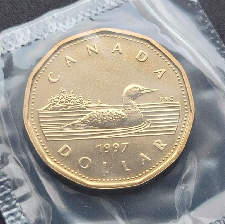 Read more about the article ***  CANADA   LOONIE  1997  *** PROOF  LIKE  *** SEALED  COIN  ***