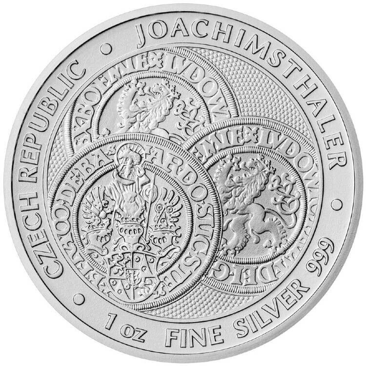 Read more about the article Thaler Czech Republic 2023 1 oz $2 Silver Coin in Capsule  Niue  Czech Mint