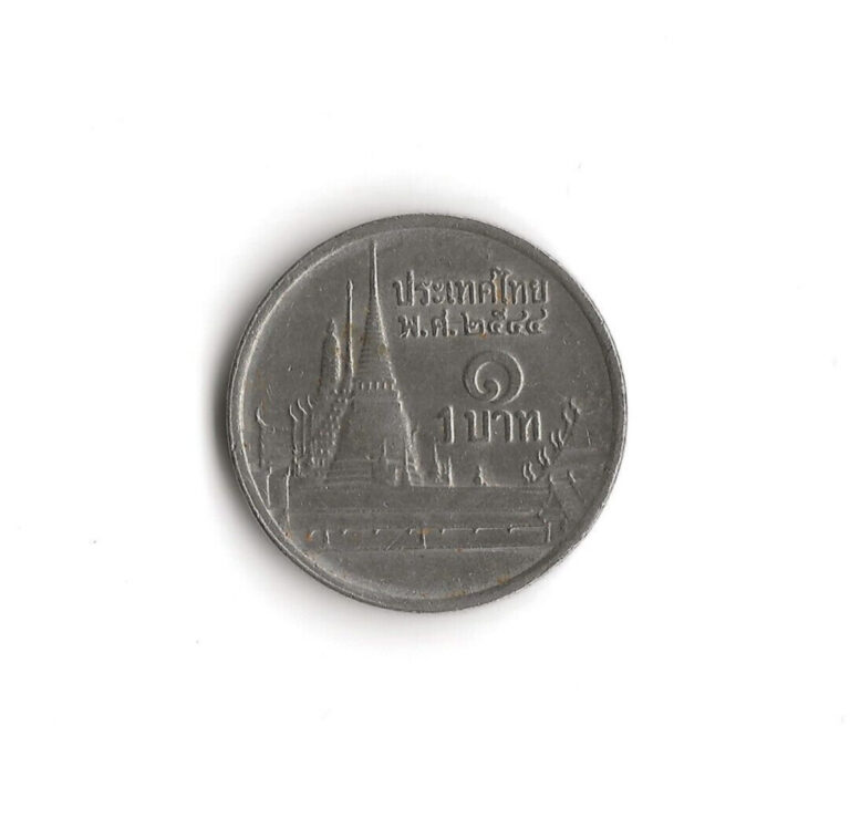 Read more about the article 2001 Thailand – 1 Baht – 601 – Copper Nickel – 3.4g