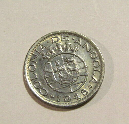 Read more about the article Angola 1948 50 Centavos unc Coin