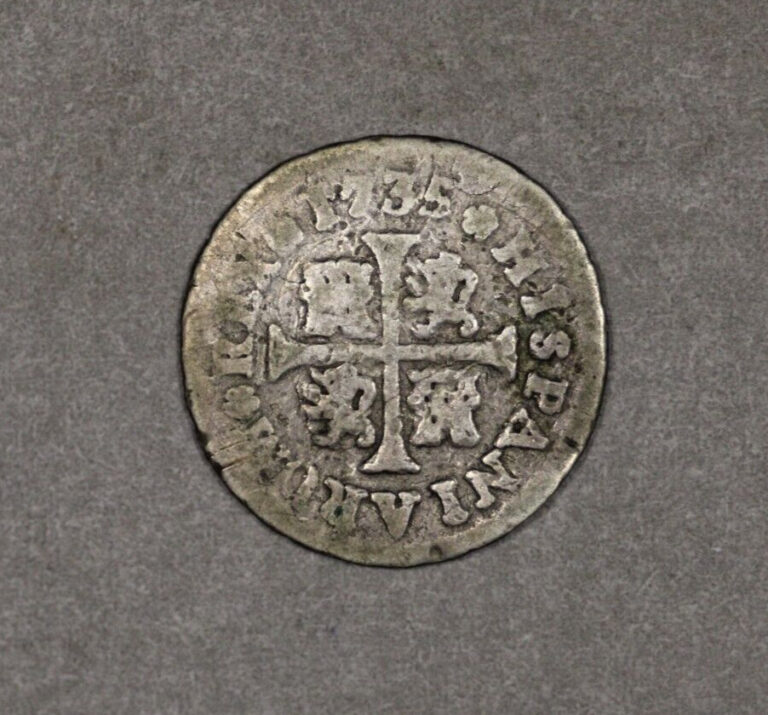 Read more about the article 1735 Spain Silver 1/2 Real