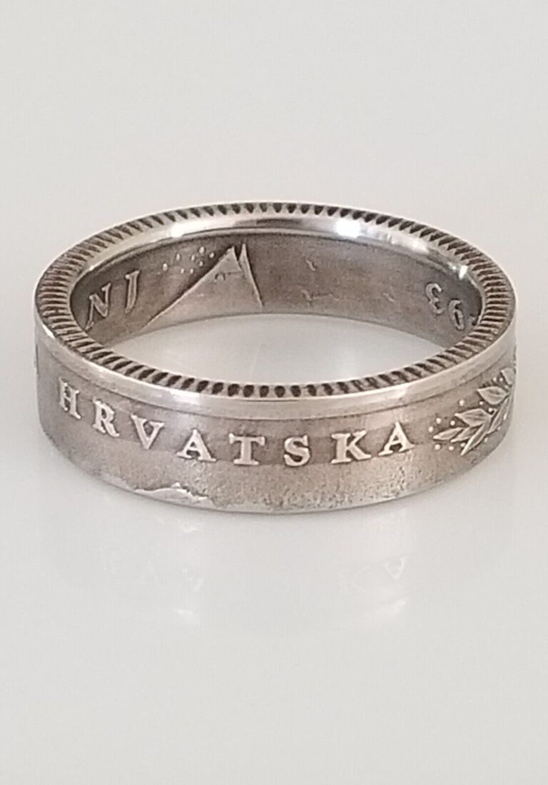 Read more about the article Croatia Coin Ring | 2 kunas Coin Ring | Croatia Jewelry | Unique Gift | Travel G