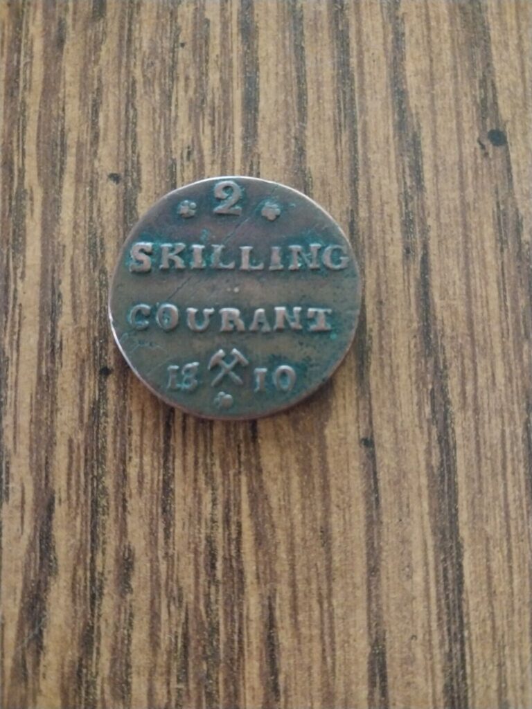 Read more about the article 1810 NORWAY 2 SKILLING COURANT COIN. Free shipping