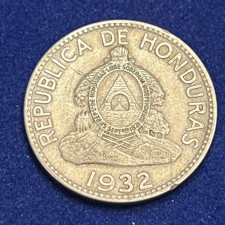 Read more about the article 1932 Honduras 10 centavos coin