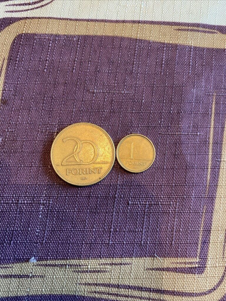 Read more about the article Hungary 1995 20 Forint  1997 Forint- 2 Coins