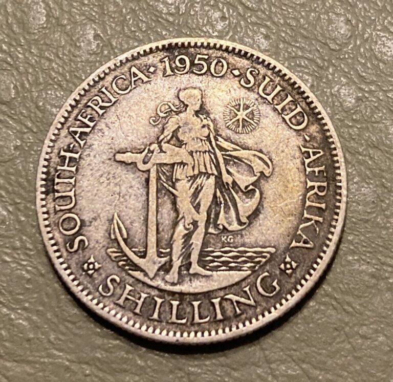 Read more about the article 1950 South Africa 1 Shilling Silver Coin