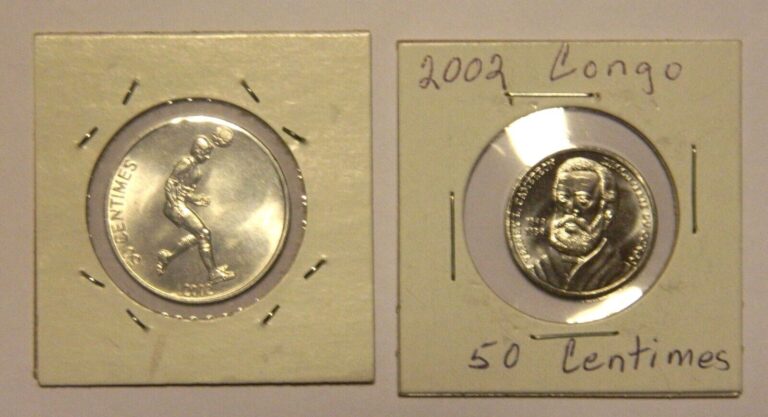 Read more about the article Two 2002 Congo Commemorative Coins