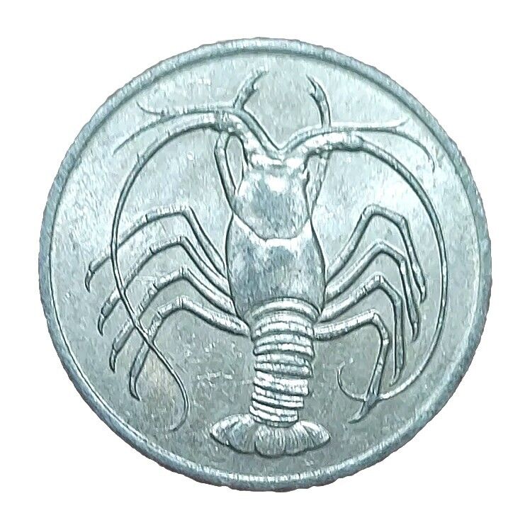 Read more about the article 1984 Yemen People’s Democratic 5 Fils Scarce Coin AH-1404 KM 4 Spiny Lobster