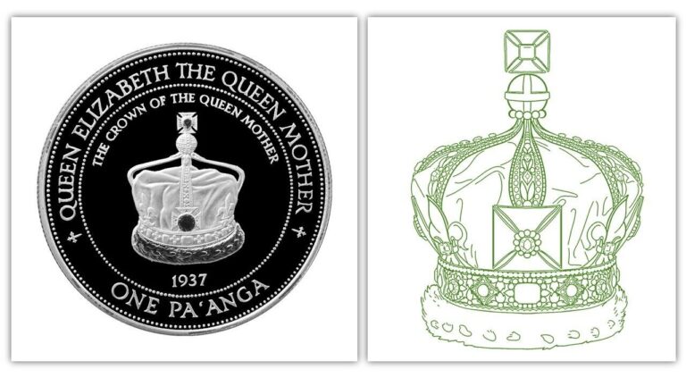 Read more about the article Tonga 1 Pa’anga 1996 Coronation of Queen Elizabeth Silver Coin