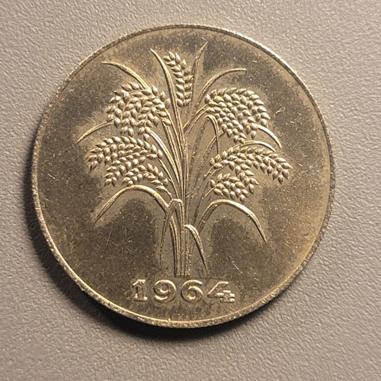 Read more about the article 1964 South Vietnam 1 Dong Coin – Rice Stalks