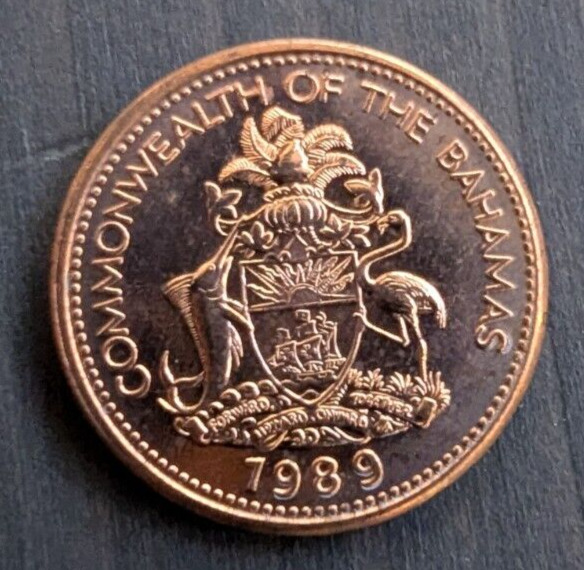 Read more about the article 1989 Bahamas – 1 Cent – World Coin
