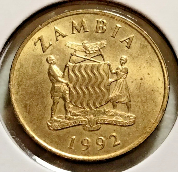 Read more about the article 1992  Zambia  1 Kwacha Coin – KM#38    (IN#11543) – Combined Shipping