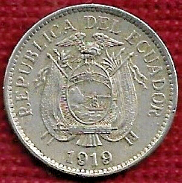 Read more about the article 1919 ECUADOR – 5 CENTAVOS – XF – GREAT DETAIL – FREE SHIPPING