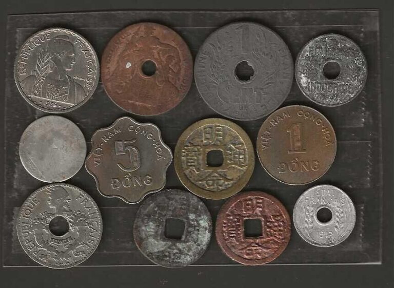 Read more about the article Indochina/Vietnam Lot of 12 Different Coins.